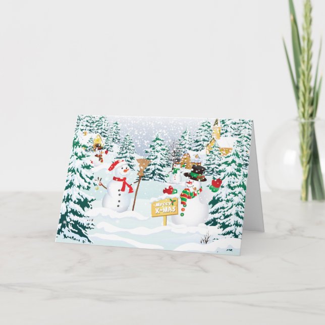 Skapa ditt eget meddelande:-) kort (Framsida)