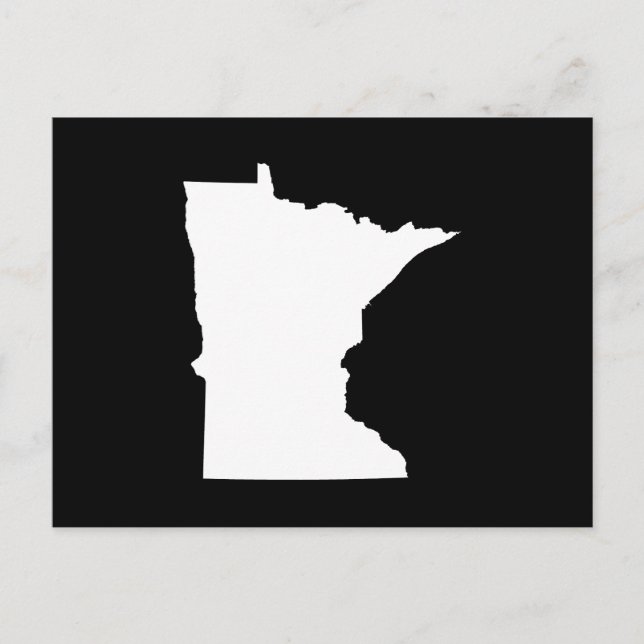 Skapa Ditt Eget Minnesota Flyttningsmeddelande Vykort (Framsida)