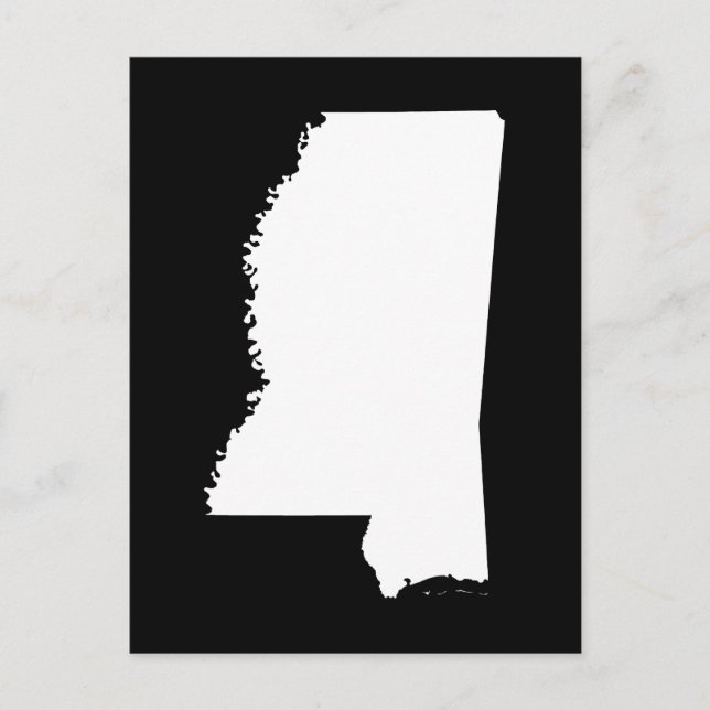 Skapa Ditt Eget Mississippi Flyttningskungörelse Vykort (Framsida)