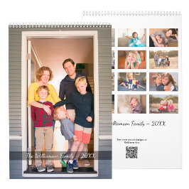 Skapa Ditt Eget Moderna Foto Kalender
