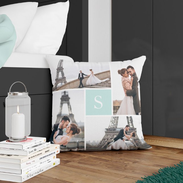 Skapa ditt eget monogrammed 5-fotogalleri kudde (Skapare uppladdad)