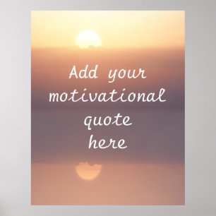 Skapa ditt eget motiveringscitat poster