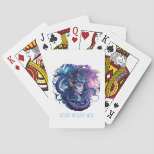 Skapa ditt eget Mythical Medusa Gorgon Casinokort