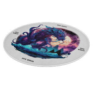 Skapa Ditt Eget Mythiska Kraken Vatten Drakon