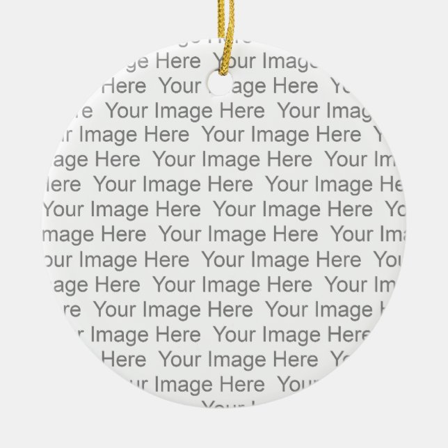 Skapa ditt eget namn julgransprydnad keramik (Framsidan)