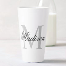 Skapa ditt eget namn, Monogram Calligraphy Black