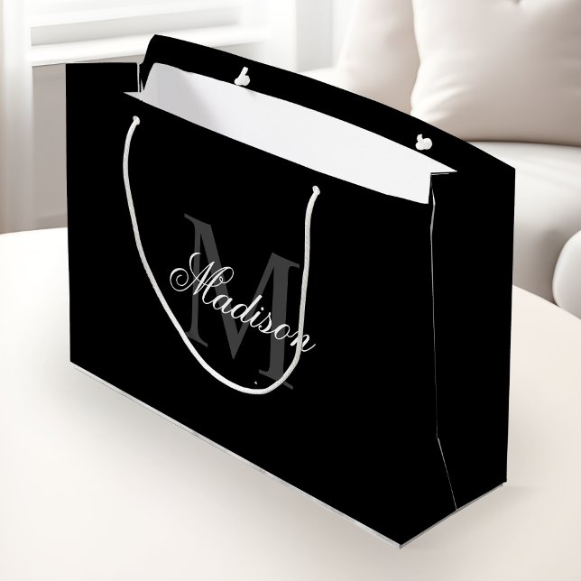 Skapa ditt eget namn, Monogram Calligraphy Black (Skapare uppladdad)
