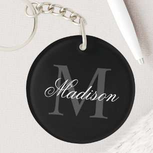 Skapa ditt eget namn, Monogram Calligraphy Black