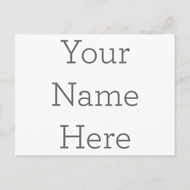 Vykort, Storlek: Standard Matt, Papper: Signature matt, Kuvert: Ingen (Framsida)