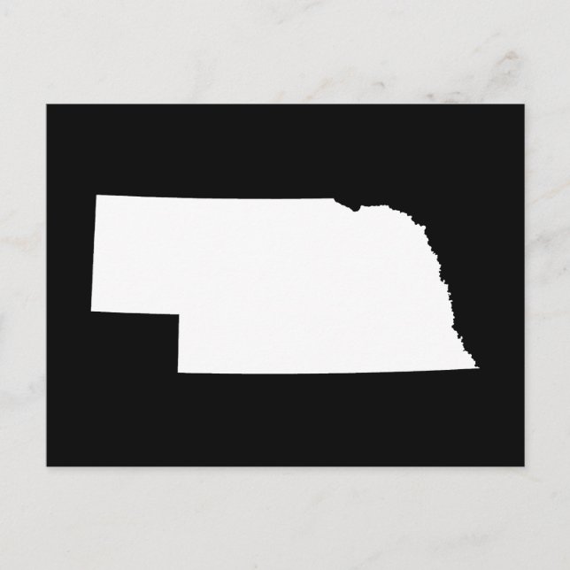 Skapa Ditt Eget Nebraska Flyttningsmeddelande Vykort (Framsida)