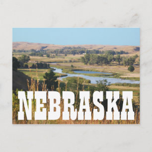 Skapa ditt eget Nebraska-foto Vykort