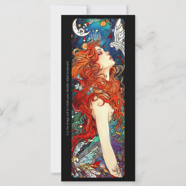 Skapa ditt eget Nouveau Nature Magic Bookmark-bokm (Framsida)