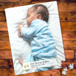 Skapa ditt eget nyfödda Baby Photo Jigszawa Puzzle Pussel<br><div class="desc">Ladda upp en bild,  sätt in baby-informationen så får du en roligt som håller ordning.</div>