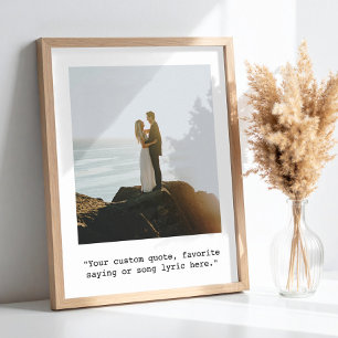 Skapa ditt eget offertfoto Poster