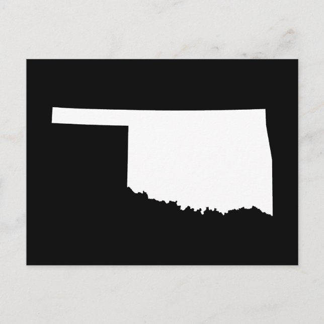 Skapa Ditt Eget Oklahoman Rörelseutskick Vykort (Framsida)