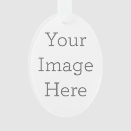 Skapa ditt eget oval akryl-prydnadsämne