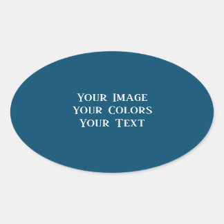 Skapa Ditt Eget Ovalt Klistermärke