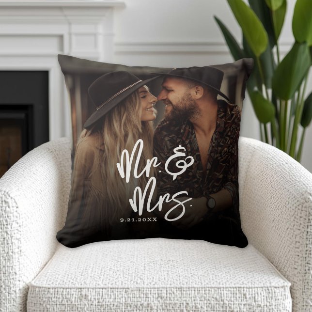 Skapa Ditt Eget Parfoto Kudde (Create Your Own Couple Photo Throw Pillow )