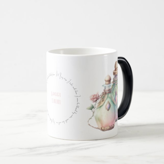 Skapa ditt eget Parfym Flaskor Magisk Mugg (Framsida höger)