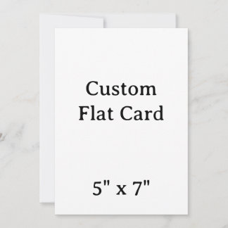 skapa ditt eget personliga 5" x 7" kvadratiska kor