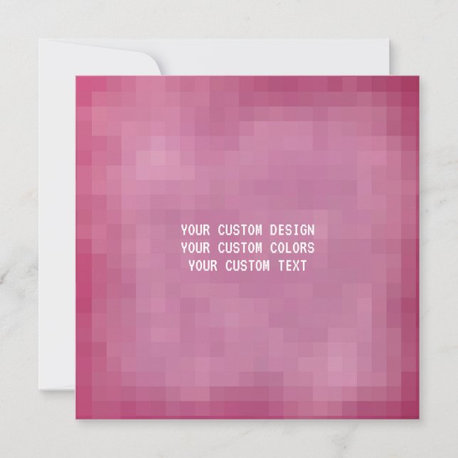 Skapa ditt eget platta Anpassningsbar-kort (Framsida)