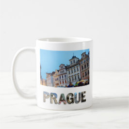 Skapa ditt eget pragavaceringsresefoto kaffemugg