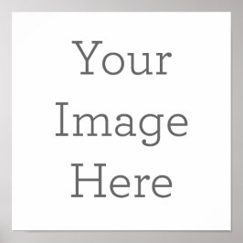 Skapa ditt eget projektionsytevärde Poster Skriv u