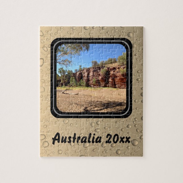 Skapa ditt eget pussel - Australian Outback (Vertikal)