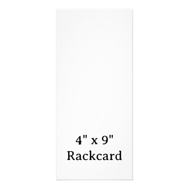 Skapa ditt eget rackkort reklamkort (Framsidan)