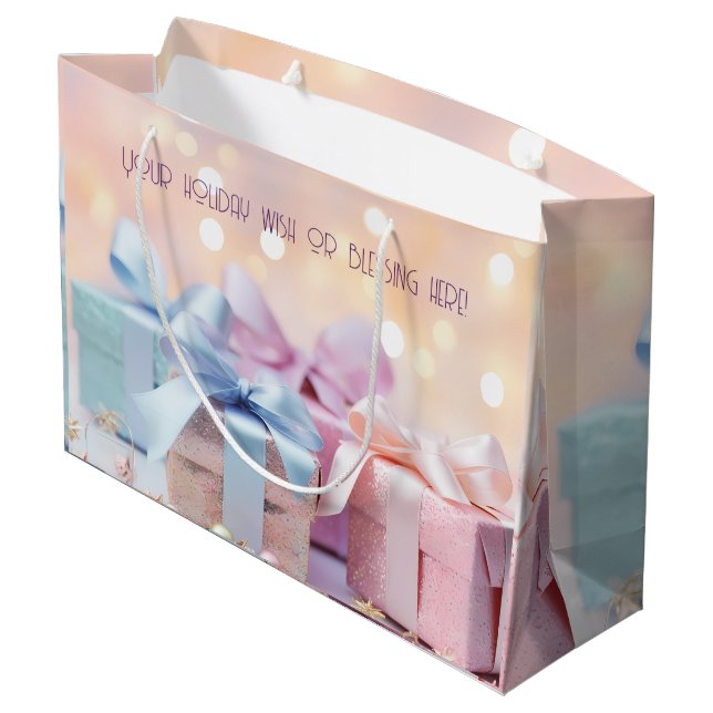 Skapa ditt eget regnbåge Julklapp (Baksidan Vinklad)