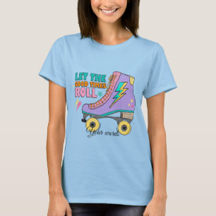 Skapa ditt eget Retro 90s-rullskridskor T Shirt