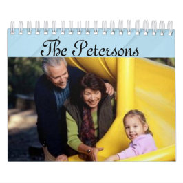 Skapa Ditt Eget Roliga Gåvor Familjefotografi Kalender
