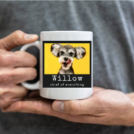 Skapa Ditt Eget Roligt Familjehund Djur Foto Kaffemugg
