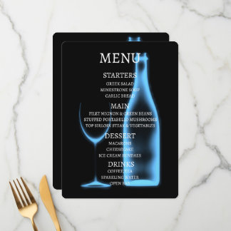 Skapa Ditt Eget Röntgen Glas & Flaska Meny