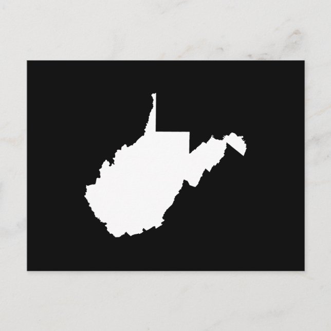 Skapa Ditt Eget Rörelseutskick för West Virginia Vykort (Framsida)