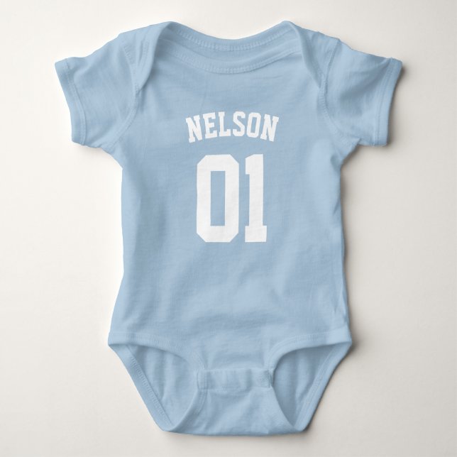 Skapa ditt eget Royal Blue Nyfödd bebis Tröja (Framsida)