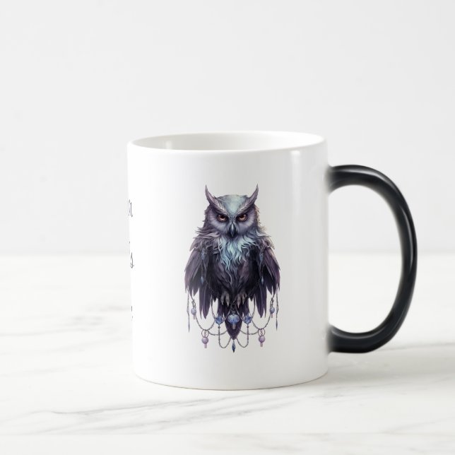 Skapa ditt eget sejeweled Uggla Magisk Mugg (Höger)