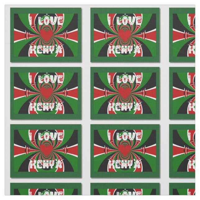 Skapa ditt eget senaste i kärlek Kenya Tyg (Provkarta)