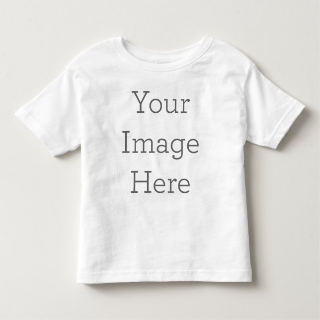 Fine Jersey T-tröja för småbarn (Framsida)