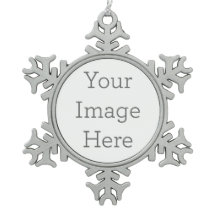 Skapa ditt eget snöflingorprydnadsämne.