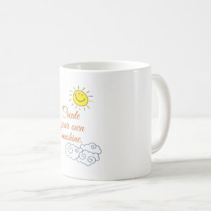 Skapa ditt eget solsken kaffemugg