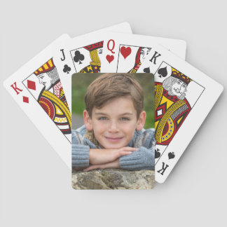 Skapa Ditt Eget Son Foto Anpassad Bild Dubbelsidig Casinokort