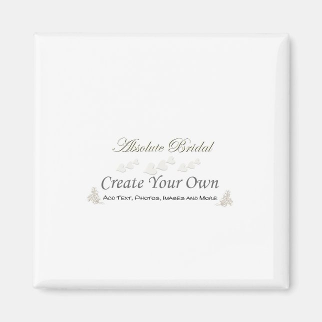 Skapa ditt eget Spara datum magneter (Framsidan)