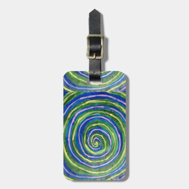 Skapa ditt eget språktagg bagagebricka (Vertikal Framsida)