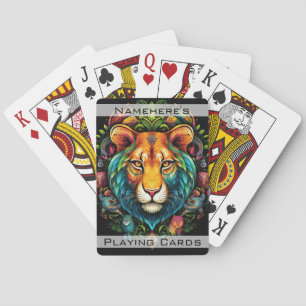Skapa ditt eget stamdjur Vild katt totem Casinokort