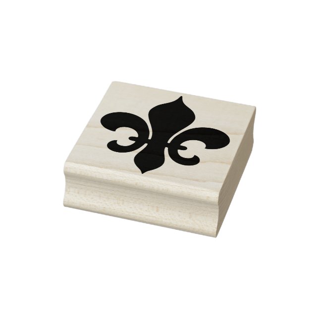 Skapa Ditt Eget Stora Djärva Fleur De Lis Stämpel (Stämpel)