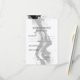 Skapa ditt eget svarta flöde från Bläck OSA Kort