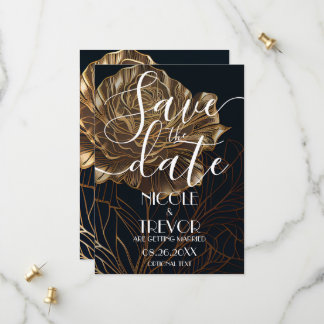 Skapa Ditt Eget Svarta Guld Blom-Höllop Spara Datumet