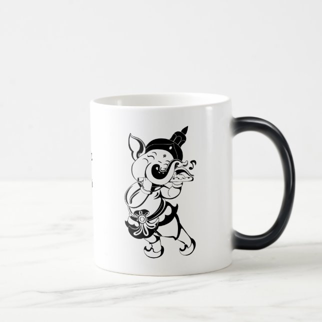 Skapa ditt eget svarta nätstav magisk mugg (Höger)