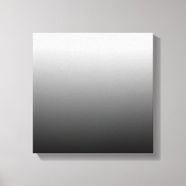 Skapa ditt eget svarta ombre canvastryck (Framsida)